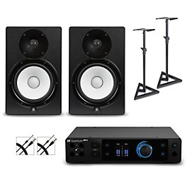 PreSonus Qua... PreSonus Quantum HD2 Audio Interface with Yamaha HS Series Studio Monitor Pair (Cables & Stands Included) HS8