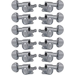 GROVER Mini Rotomatics 205 Series Tuning Machines Chrome 6+6