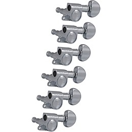 GROVER Mini Rotomatics 205 Series Tuning Machines Chrome 6-in-line