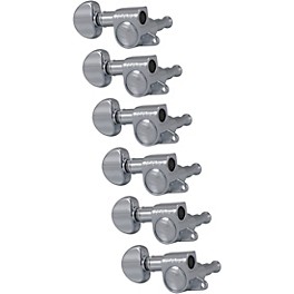 GROVER Mini Rotomatics 205 Series Tuning Machin... GROVER Mini Rotomatics 205 Series Tuning Machines Chrome Reverse 6-in-line