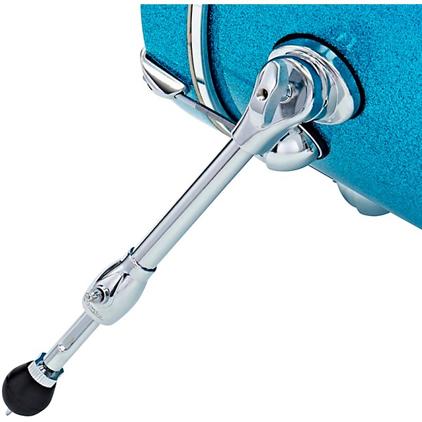 Premier Genista Heritage Birch 3-Piece Shell Pack With 18" Bass Drum Aqua Sparkle