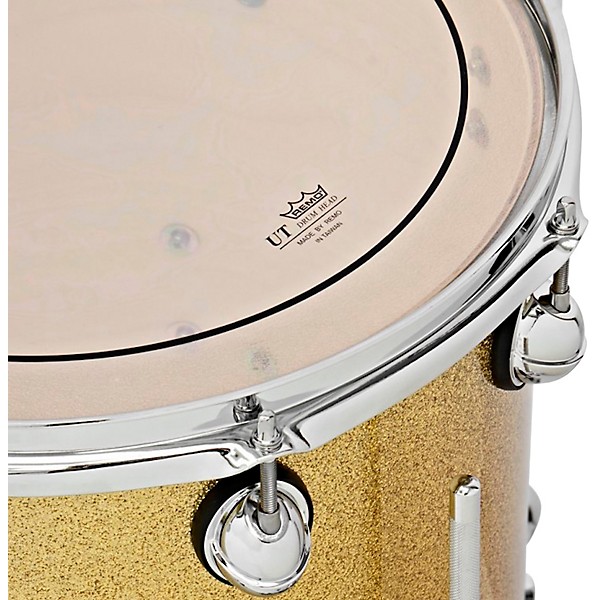 Premier Genista Heritage Birch 3-Piece Shell Pack With 18" Bass Drum Gold Sparkle