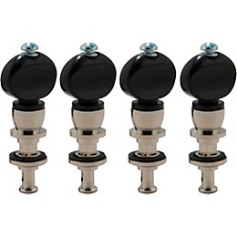 GROVER Champion #75 Series Banjo Black Button Tuning Pegs Nickel