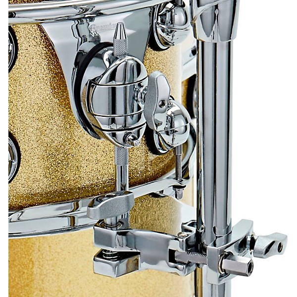 Premier Genista Classic Birch 4-Piece Shell Pack With 22" Bass Drum Vintage Gold Sparkle