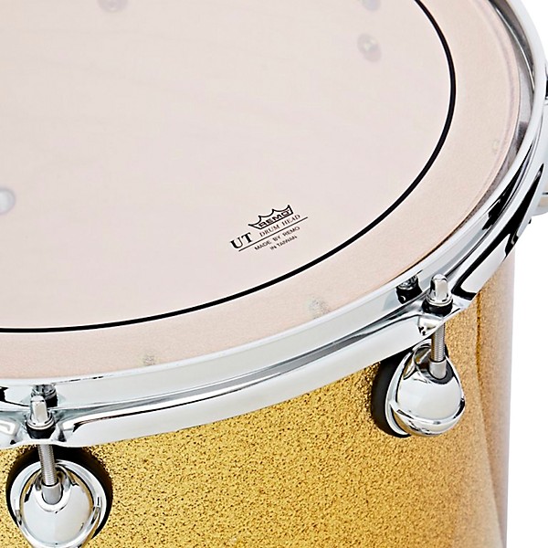 Premier Genista Classic Birch 4-Piece Shell Pack With 22" Bass Drum Vintage Gold Sparkle