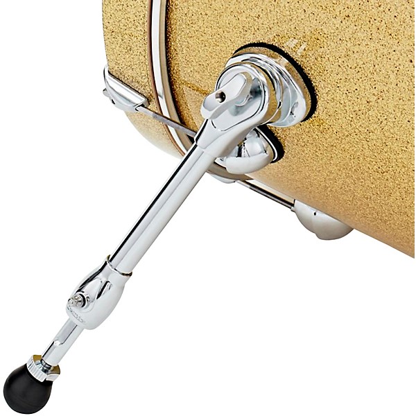 Premier Genista Classic Birch 4-Piece Shell Pack With 22" Bass Drum Vintage Gold Sparkle
