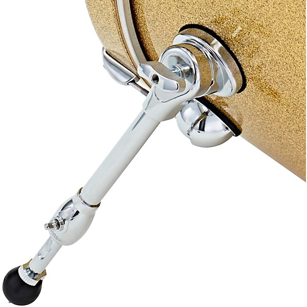 Premier Genista Heritage Birch 4-Piece Shell Pack with 24 in. Bass Drum Gold Sparkle
