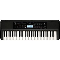 Yamaha PSRE383 61-Key Portable Keyboard With Power Adapter