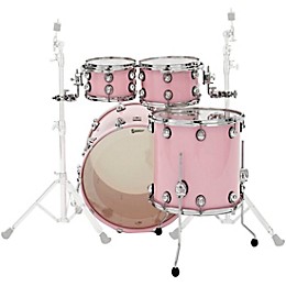 Premier Genista Maple 4-Piece Shell Pack With 22" Bass Drum Pink