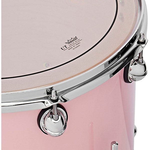 Premier Genista Maple 4-Piece Shell Pack With 22" Bass Drum Pink