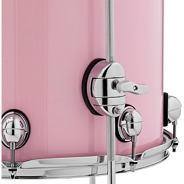 Premier Genista Maple 4-Piece Shell Pack With 22" Bass Drum Pink