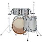 Premier Genista Maple 4-Piece Shell Pack With 22" Bass Drum Silver Sparkle