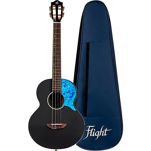 Flight Iris Baritone Ukulele Black