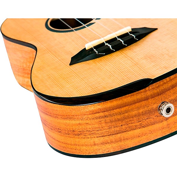Flight Victoria Concert Acoustic-Electric Ukulele Natural