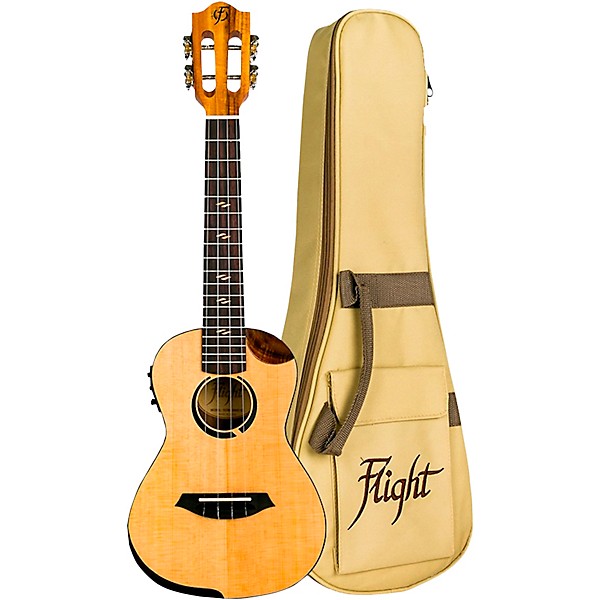 Flight Victoria Concert Acoustic-Electric Ukulele Natural