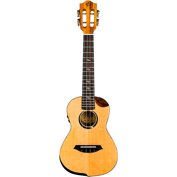 Flight Victoria Soundwave Concert Acoustic-Electric Ukulele Natural