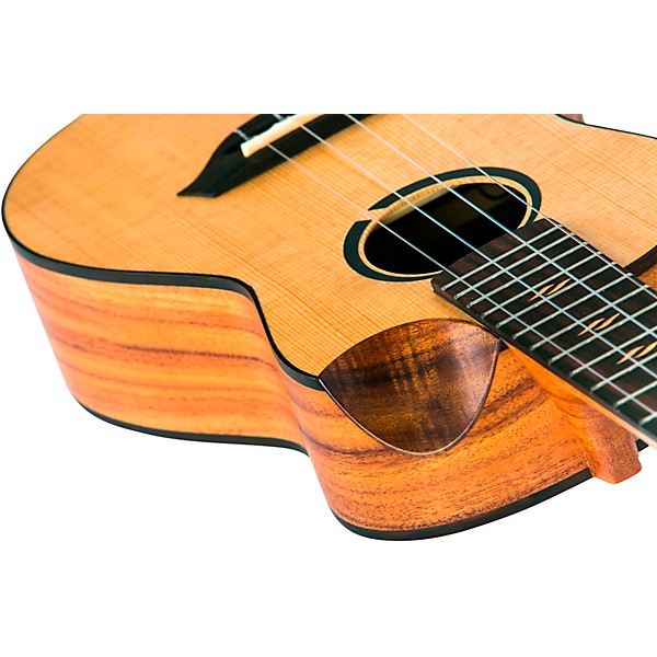 Flight Victoria Soundwave Concert Acoustic-Electric Ukulele Natural