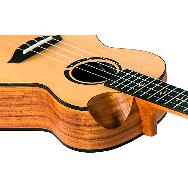 Flight Victoria Tenor Acoustic-Electric Ukulele Natural