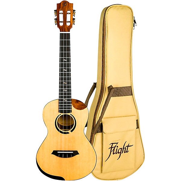 Flight Victoria Tenor Acoustic-Electric Ukulele Natural