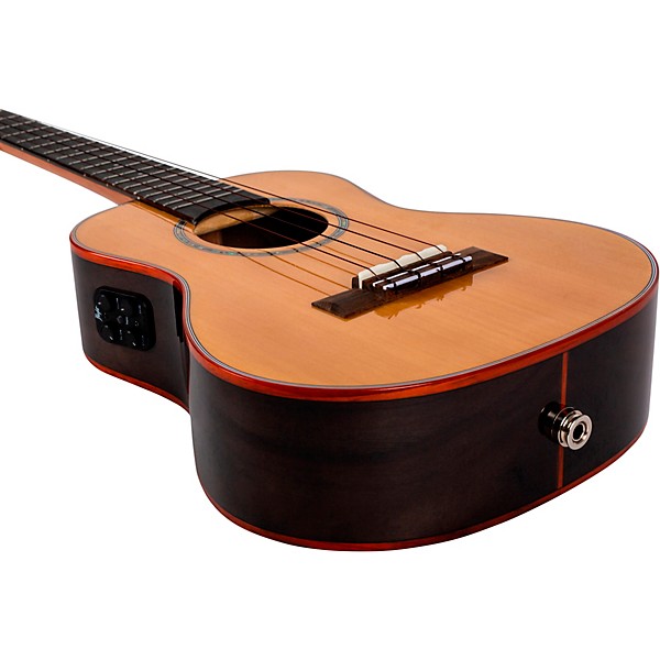 Flight Diana Soundwave Tenor Acoustic-Electric Ukulele Natural