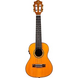 Flight Diana Soundwave Concert Acoustic-Electric Ukulele Natural