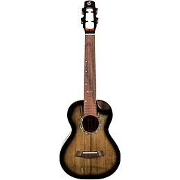 Flight Peter Moss Signature Tenor Acoustic-Electric Ukulele Black