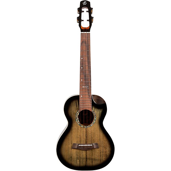 Flight Peter Moss Signature Tenor Acoustic-Electric Ukulele Black
