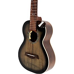 Flight Peter Moss Signature Tenor Acoustic-Electric Ukulele Black