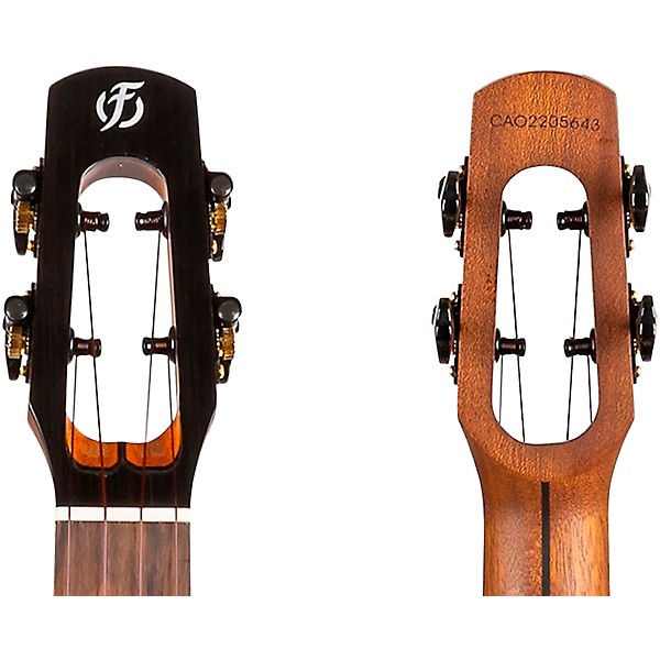 Flight Peter Moss Signature Tenor Acoustic-Electric Ukulele Black