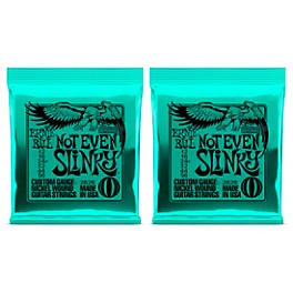 Ernie Ball 2626 Nickel Wound Not Even Slinky Drop Tuning Electric Guitar Strings 2-Pack