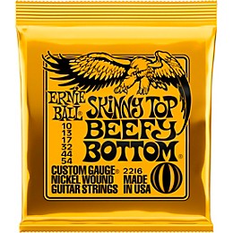 Ernie Ball 2216 Skinny Top/Beefy Bottom Nickel Wound Electric Guitar Strings 2-Pack