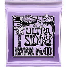 Ernie Ball 2227 Ultra Slinky Nickel Wound Electric Guitar Strings 2-Pack