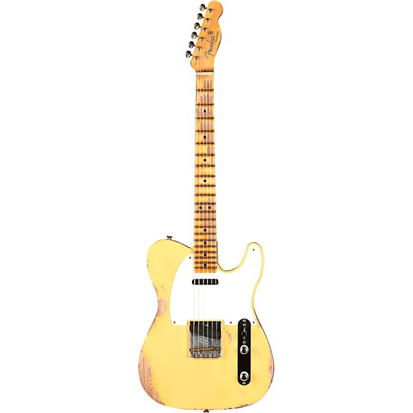 Fender Custom Shop 1952 Telecaster Heavy Relic Limited Edition Electric Guitar Nocaster Blonde