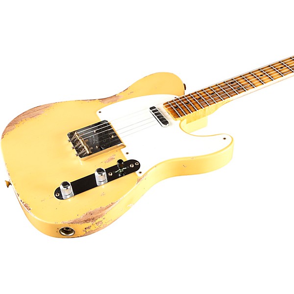 Fender Custom Shop 1952 Telecaster Heavy Relic Limited Edition Electric Guitar Nocaster Blonde