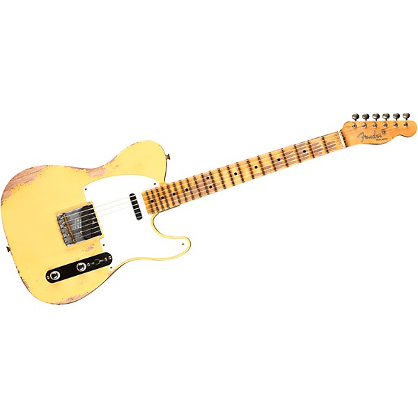 Fender Custom Shop 1952 Telecaster Heavy Relic Limited Edition Electric Guitar Nocaster Blonde