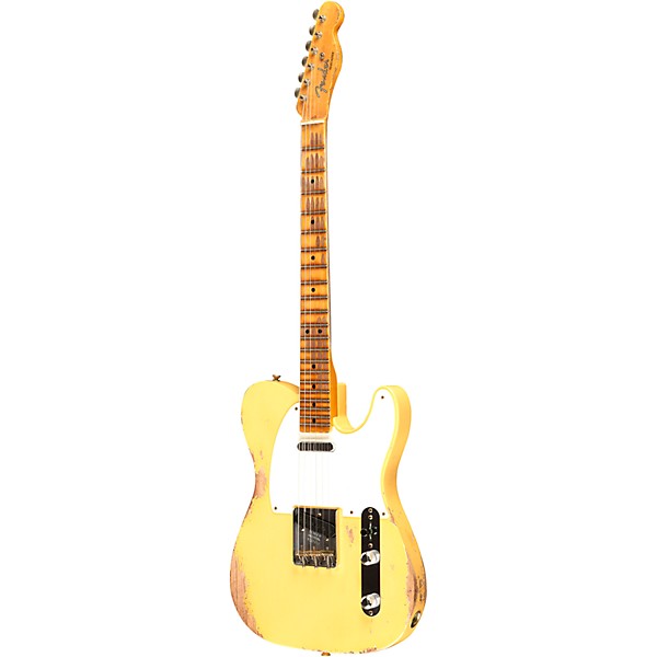 Fender Custom Shop 1952 Telecaster Heavy Relic Limited Edition Electric Guitar Nocaster Blonde