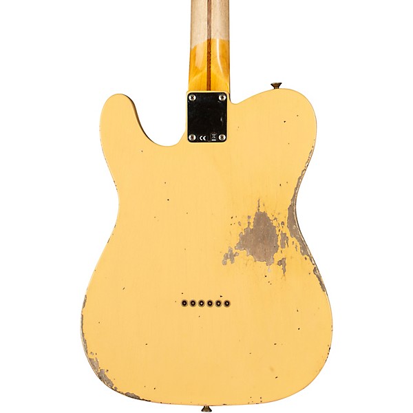 Fender Custom Shop 1952 Telecaster Heavy Relic Limited Edition Electric Guitar Nocaster Blonde