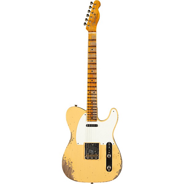 Fender Custom Shop 1952 Telecaster Heavy Relic Limited Edition Electric Guitar Nocaster Blonde