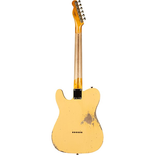 Fender Custom Shop 1952 Telecaster Heavy Relic Limited Edition Electric Guitar Nocaster Blonde