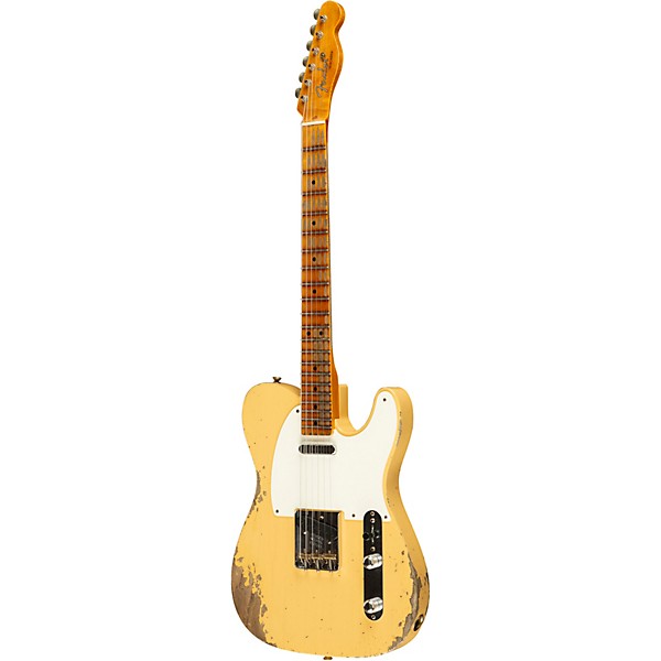 Fender Custom Shop 1952 Telecaster Heavy Relic Limited Edition Electric Guitar Nocaster Blonde