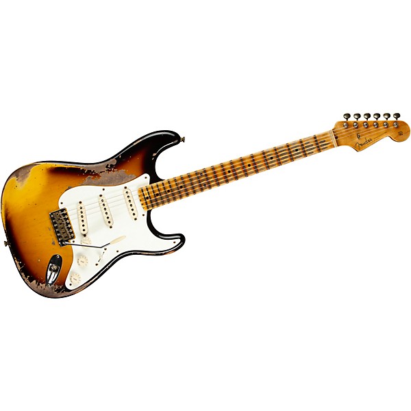 Fender Custom Shop 1957 Stratocaster Super Heavy Relic Limited Edition Electric Guitar 2-Color Sunburst