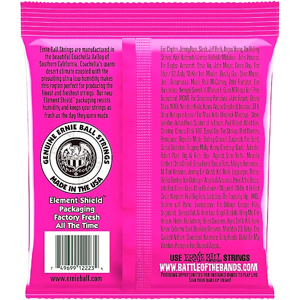 Ernie Ball 2223 Super Slinky Nickel Wound Electric Guitar Strings 2-Pack