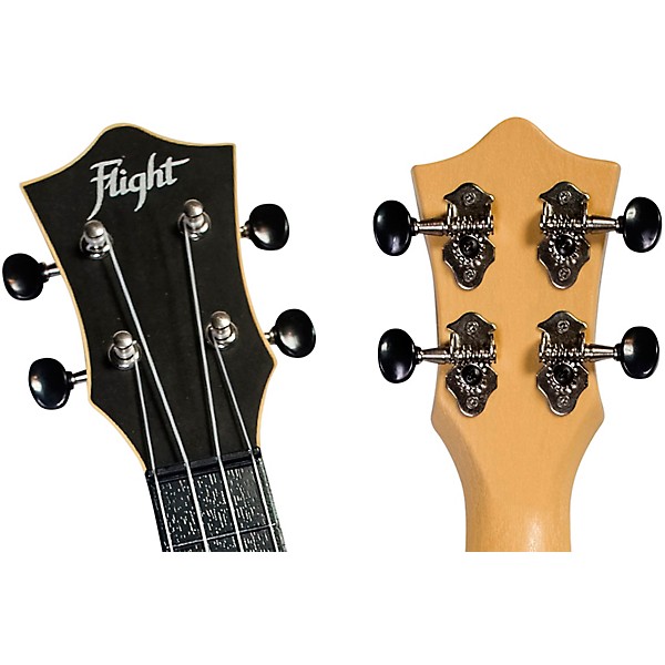 Flight TUS-35 Travel Soprano Ukulele Black