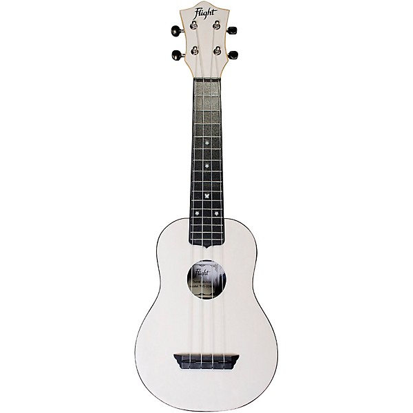 Flight TUS-35 Travel Soprano Ukulele White
