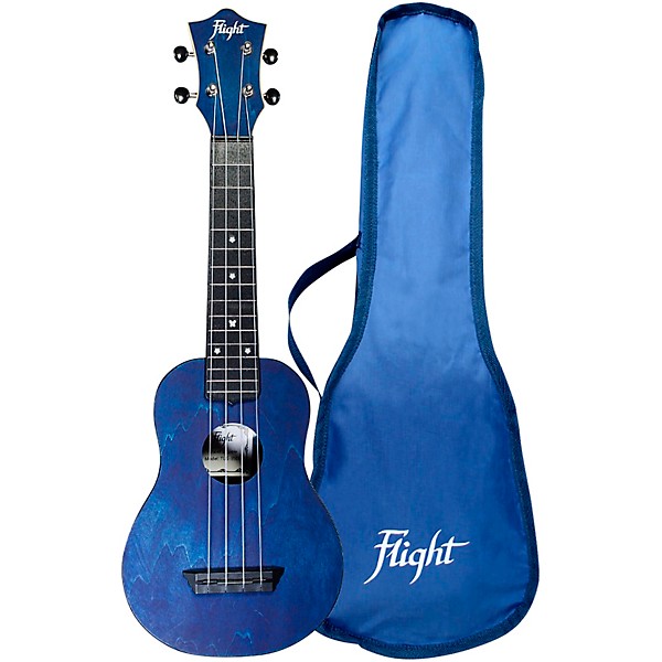 Flight TUS-35 Travel Soprano Ukulele Dark Blue