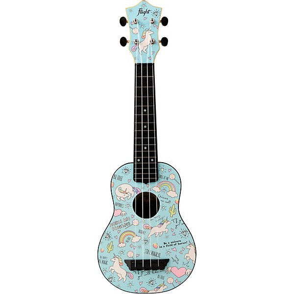 Flight TUS-40 Travel Soprano Ukulele Unicorn