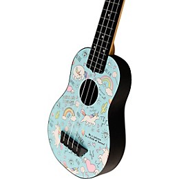 Flight TUS-40 Travel Soprano Ukulele Unicorn