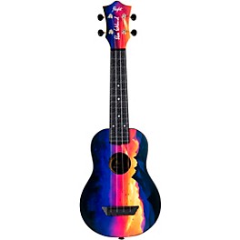 Flight TUS-EE Elise Ecklund Signature Travel Soprano Ukulele Bundle Sunset
