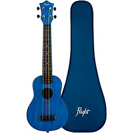 Flight TUSL-KIDZ DB Travel Concert Soprano Ukulele Blue