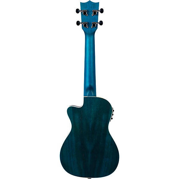 Flight DUC-380 Concert Acoustic-Electric Ukulele Topaz